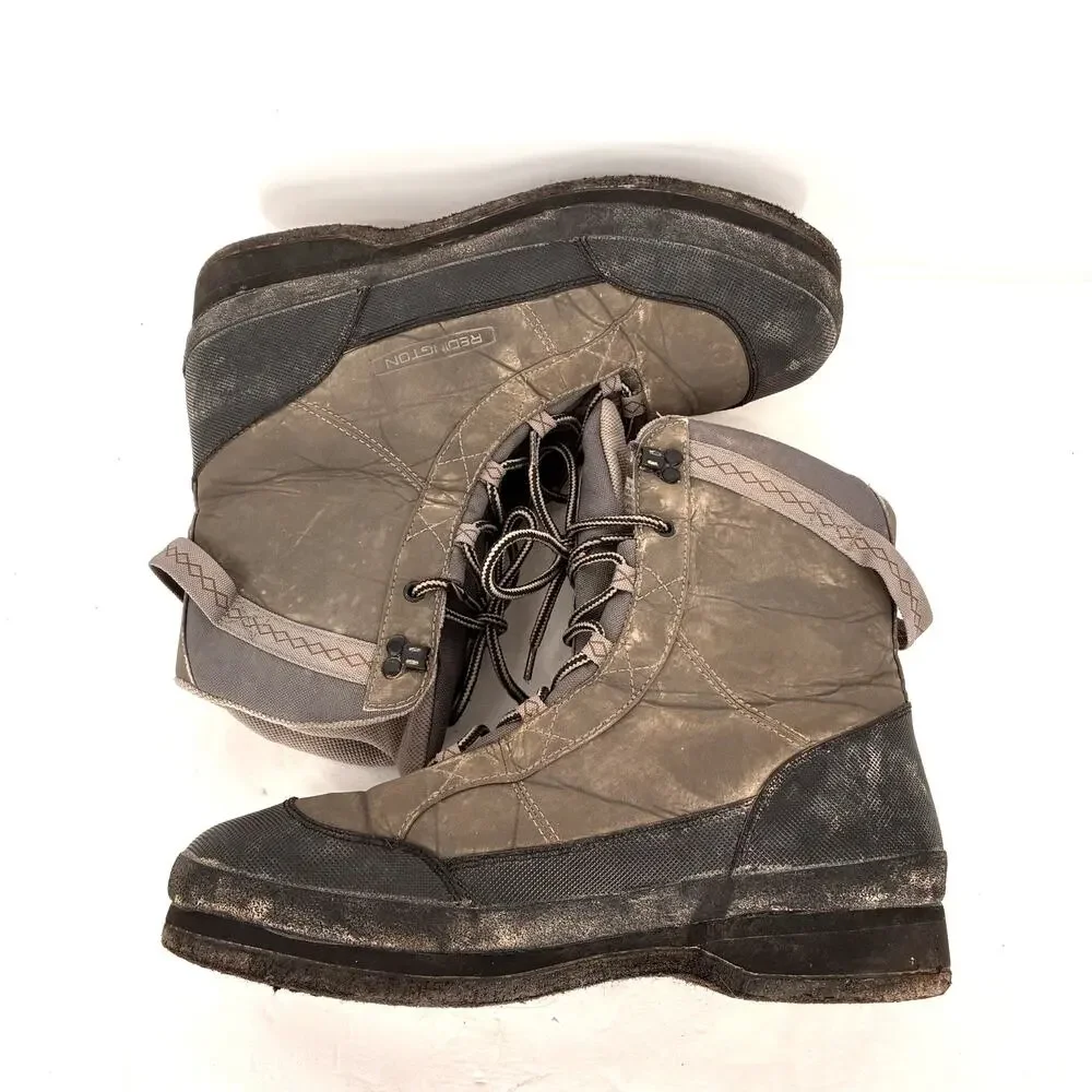 Redington Prowler Pro Wading Boots Mens Size 13 Gray Fly Fishing Wader Boots